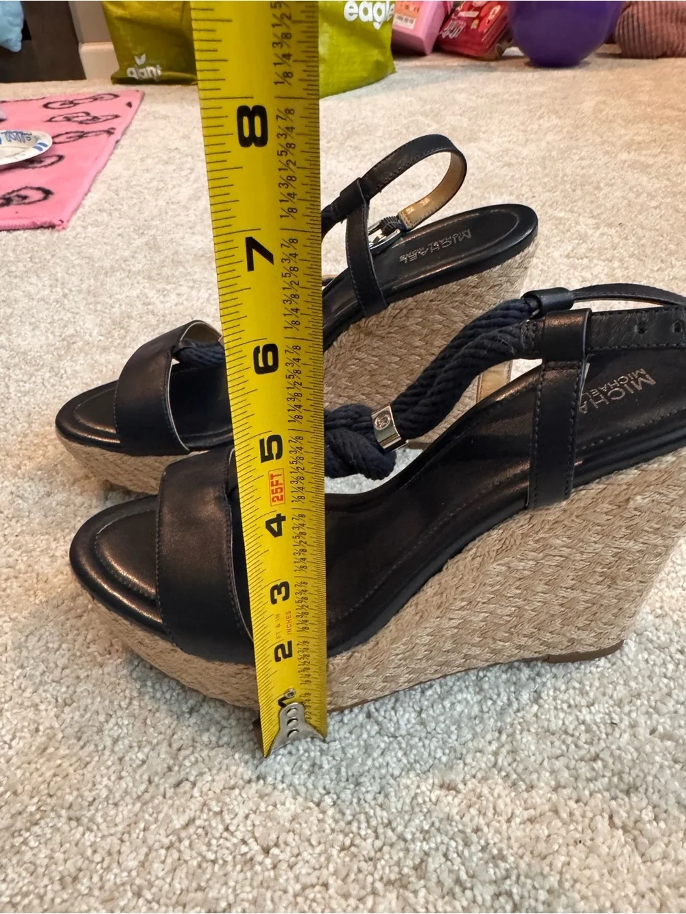 MICHAEL Michael Kors Blue Annie Wedge Sandals